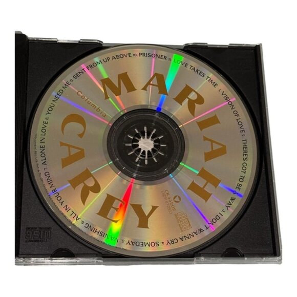 Mariah Carey CD Lot Music Box & Self-Titled Album Pop R&B Columbia 90s Classic - Picture 8 of 10